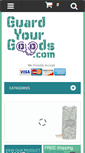 Mobile Screenshot of guardyourgoods.com